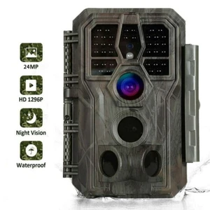 BlazeVideo Wildkamera 64MP mit Audio und Bewegungsmelder Nachtsicht Wasserdicht - Bild 1 von 7