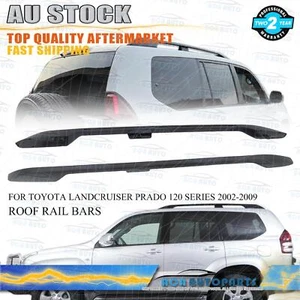 Roof Bars for Toyota LandCruiser Prado 120 Series 2002-2009 Roof Rails - Picture 1 of 7