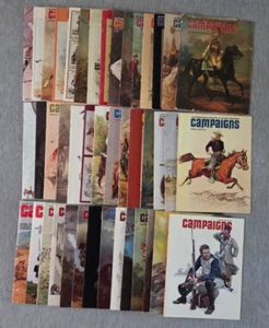 Campaigns An International Magazine of Military Miniatures Lot 1-27 29-36 38-45 - Imagen 1 de 19