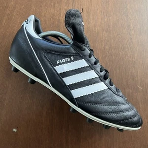 Scarpe da calcio Adidas Kaiser 5 Liga FG in pelle tacchetti da calcio US 10 - Foto 1 di 8