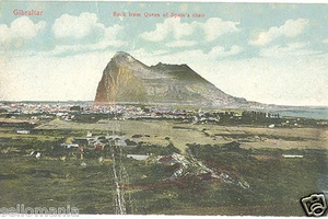 ANTIGUA POSTAL LA LINEA DE LA CONCEPCION GIBRALTAR POSTCARD POSTKARTE    CC00045 - Foto 1 di 1