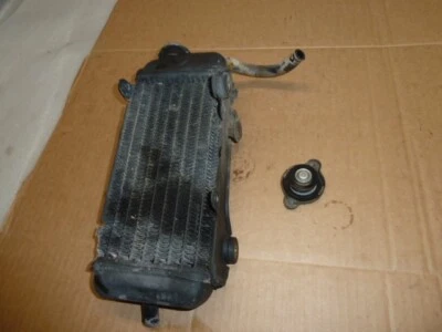 1983 yamaha yz250 OEM RIGHT ENGINE MOTOR COOLING COOLER RADIATOR - Изображение 1 из 4