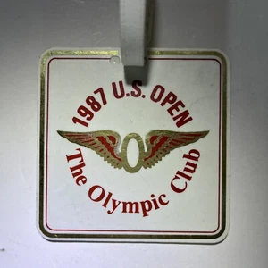 Vintage 1987 U. S. Open PGA Championship The Olympic Club SF, CA Golf Bag Tag - Picture 1 of 5