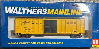 Walthers MainLine HO 910-1866 50’ ACF Ext Post Boxcar Railbox #30362 RTR NIB - Image 1 of 4