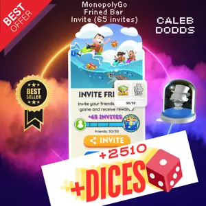 π INSTANT β‘οΈMono_poly_Go Friend Invite Bar Boost β
2510 Dice Boost π² - Picture 1 of 4