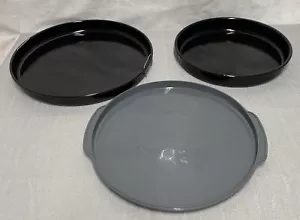 Nuwave Pro Infrared Oven Drip Pan And Silicone Pizza Liners Only For 20301-20304 - Picture 1 of 7