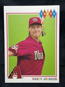 2022 Topps Brooklyn Collection #17 Randy Johnson Arizona Diamondbacks FREE SHIP - Picture 1 of 6