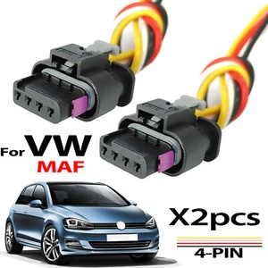 For VW Crafter Golf Jetta Sharan T6 T5 Mass Air Flow Meter Sensor Connector Plug - Picture 1 of 7