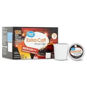 Hochwertige Extra Caff Kaffeepads, mitteldunkle Röstung, 12 Ct - Bild 1 von 6
