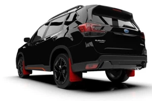 Rally Armor Mud Flaps For Subaru 2019-2021 Forester Red w Black Logo - Picture 1 of 5