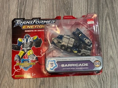 变形金刚 Energon Powerlinx 路障适用于 Bruticus Maximus D5 MOSC — 第 1/2 张图片