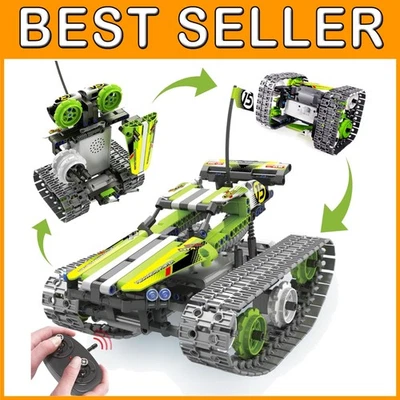 Remote Control Tracked Stunt Racer Building Kit - Image 1 of 4