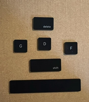 A2141 A2289 A2251 Key Keycaps Keys Cap Keyboards  Apple Macbook Pro Retina - image 1 of 2