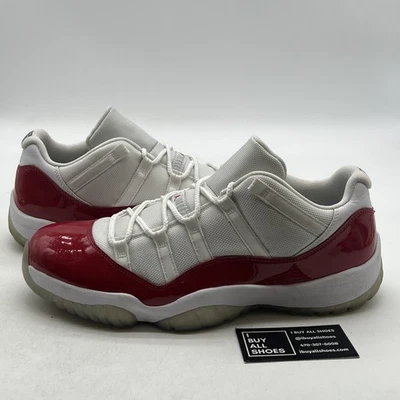 Size 13 - Air Jordan 11 Retro 2016 Low Cherry (528895-102) - Изображение 1 из 4