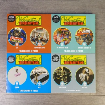 CD Lot of 4 - The Sensational Alex Harvey Band - Classic Albums Collection Rock Foto 1 de 2