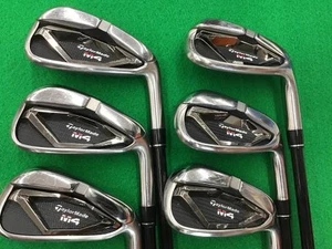 TaylorMade M4 2021 Iron Set 5-9,Pw 6pc Flex Regular ATMOS RED Graphite - Picture 1 of 6