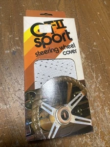Vintage GT II Sport Steering Wheel Cover GREY Superior Industries 58-1260Y NOS - Picture 1 of 4