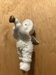 Engel mit Horn Weihnachtsschmuck 3 Zoll - Bild 1 von 4