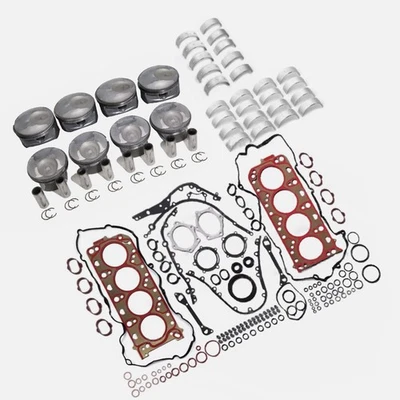 Engine Piston Seal Overhaul Rebuild Kit For Porsche Cayenne Panamera S GTS 4.8L - Image 1 of 4