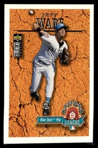 1996 Collector's Choice Baseball Card #663 Jeff Ware Toronto Blue Jays - Picture 1 of 2