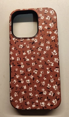 Casely Apple iPhone 16 Pro Floral Theme Bold - Black Bumper Matte Finish MagSafe - Image 1 of 4