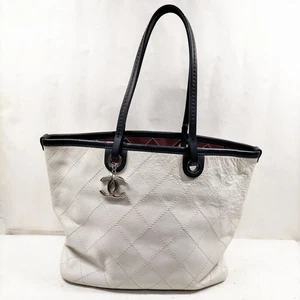 NO TARIFF Chanel Tote Bag On The Road White CaviarSkin 3292512 - Bild 1 von 20
