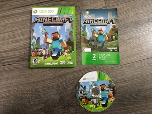 Minecraft (Xbox 360) G2W-00001 First Edition 2 Day XBOX Live CIB Near Mint Disc - Bild 1 von 8