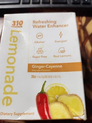310 Nutrition Limonada Jengibre - CAJA VARIEDAD 30CT REFRESCANTE CAYENA Foto 1 de 4