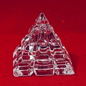 Waterford Crystal Pyramid Paperweight - Picture 1 of 5