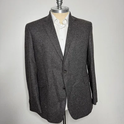 Abrigo Blazer Deportivo Joseph Abboud Para Hombre 46L Calce Ajustado Tweed Mezcla Lana Foto 1 de 4