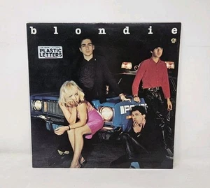 Blondie Plastic Letters Chrysalis Records Vinyl 1977 - Imagen 1 de 10
