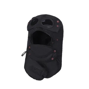 Men's Goggle Waterproof Trapper Ski Hat Faux Fur Russian Style Warm Winter - Picture 1 of 1