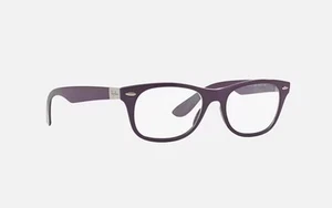 RAY-BAN RB 7032 5437 50□17 145 LITEFORCE AUTHENTIC EYEGLASSES & CASE FROM ITALY - Picture 1 of 17