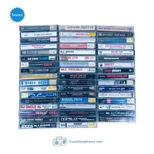 (50) SEALED Hip Hop / Rap Cassette Tapes: Jay-Z, Raekwon, 2Pac, Notorious B.I.G. - Picture 1 of 7