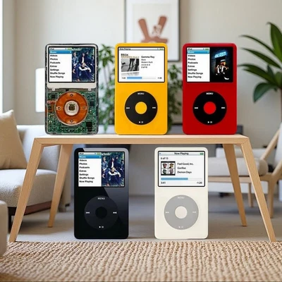 👍NEW Apple iPod Classic Video 5th Gen 128/256/512GB/1TB/2TB SSD - All Colors✅ - Image 1 of 4