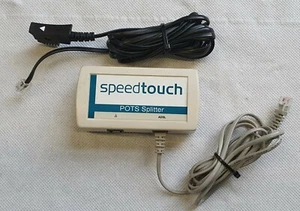 Speedtouch POTS Splitter / DSL4221003 / PCE270P01-AT Rev.A0 - Bild 1 von 3