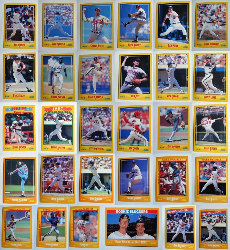 1988 Score Baseball Cards Complete Your Set You U Pick From List 441-660 - Image 1 of 1