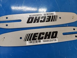 Echo S10A0CD3739 Pack of 2 Low-Pro Double Guard Pruner Guide Bar 10" .050" 3/8" - Picture 1 of 6