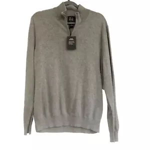 NWT Jos. A Bank Traveler Collection Traditional Fit Quarter Zip Pima Cotton Swea - Picture 1 of 13