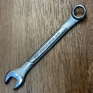 GREAT NECK 7/16" COMBINATION WRENCH open end x 12 POINT BOX - Picture 1 of 6