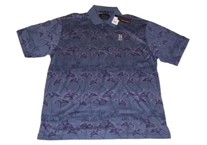 NUEVO CON ETIQUETAS POLO HOMBRE GREG NORMAN MANGA CORTA AZUL TALLA XXL - Imagen 1 de 4