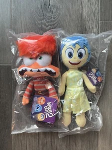 Just Play Inside Out 2 Talk It Out Small Plush Joy & Anxiety Lot of 2 NWT - Imagen 1 de 10