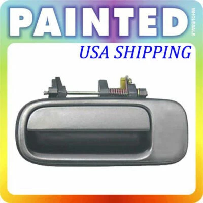 For 92-96 Toyota Camry Outside Door Handle SILVER 923 Rear Left Driver side B402 - Image 1 of 4