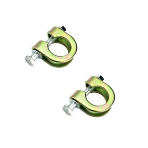 Land Rover Discovery Range Rover Classic Steering Tie Track Rod Link Clamps x2 - Picture 1 of 6
