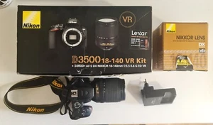 Nikon D3500 AF-S DX NIKKOR 18-140mm f/3.5-5.6 G ED VR - Imagen 1 de 9