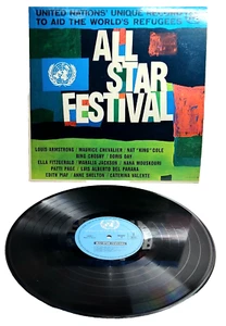 United Nations All Star Festival 1963 Vinyl Record 12" Canada Print w. Insert - Picture 1 of 15