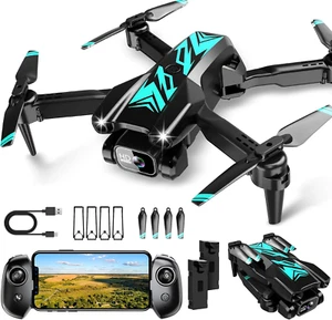 Mini Drone with Camera for Beginners Adults-1080P FPV Camera Foldable Drone with - Picture 1 of 12