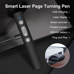 Power Point Presentation Remote Wireless USB PPT Presenter Laser Clicker Pen - Picture 1 of 11