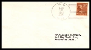 Naval Cover US Navy 1941 - Picture 1 of 2