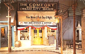 # H2480 MILWAUKEE, WI. POSTCARD, CONFORT RESTAURANT - Picture 1 of 2